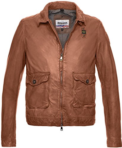 Preisvergleich Produktbild Blauer USA Tyler Lederjacke Braun 3XL