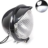 Funcionan con voltaje de 12 V universal, Potencia de luz:10W, luz blanca, carcasa negra, lente transparente.Longitud del cable: sobre 45 cm, longitud de cable: 44 cm aprox.