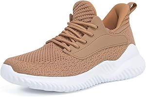 AKK Women Lightweight Trainers Walking Shoes - Ladies Mesh Comfortable Sneakers Road Running Shoes for Gym Work Jogging