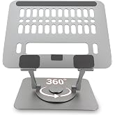 ZR-516 Al&uuml;minyum Taşınabilir 360 Derece D&ouml;nebilir Katlanabilir Laptop Standı