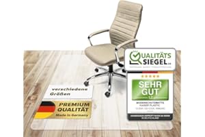 ‎KAISER PLASTIC KAISER PLASTIC® Bodenschutzmatte | Bürostuhl Unterlage | Unterlage Schreibtischstuhl | Schutzmatte Bürostuhl | für Hartboden | 90 x 120 cm