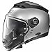 Produktbild Nolan N44 EVO SPECIAL Modularhelm Motorrad Lexan n-com - Salz silber Größe XL