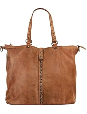 FORTY° Shopper ECHT LEDER cognac Damen