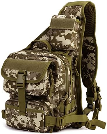 Cinmaul Tactical Military Chest Pack Bag Molle Daypack Large Shoulder Chest Bag Crossbody Duty Gear For Hiking Camping Trekking