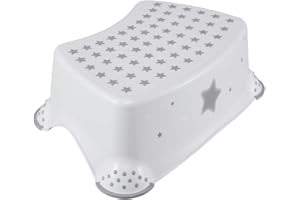 keeeper Podest dziecięcy Stars, od ok. 3 do ok. 14 r.ż., Funkcja antypoślizgowa, Tomek, Biały