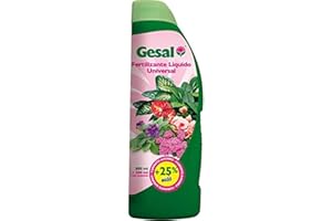 GESAL Fertilizante líquido universal, Óptimo crecimiento de la planta, 1 L