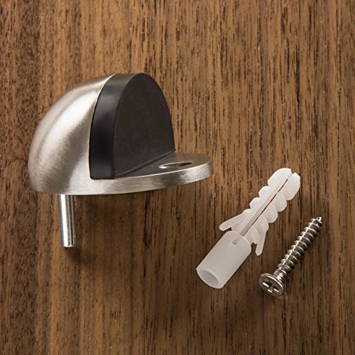 SO-TECH® Türstopper Bodentürstopper Doreen / Durchmesser Ø 45 mm / Verdrehschutz / echt Edelstahl - 4