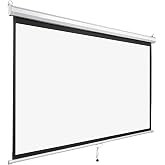 Everest MPP-240 240 cm x 200 cm Arkası Siyah Fonlu Storlu Projeksiyon Perdesi