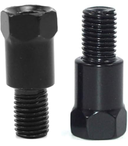 2pcs 8mm RH To 10mm RH Rearview Mirrors Adapter Bolt Screw For