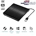 Produktbild Vkaiy Externes DVD Laufwerk USB 3.0 Slim Portable Externe DVD-RW DVD CD Brenner für Laptop, Desktop, Notebooks Windows Vista / XP / Win 7 / Win 8 / Win 10 und MacBook Air / Pro / iMac – Schwarz