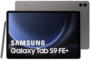 Samsung Galaxy Tab S9 FE+ Tableta, 12,4" WiFi 128GB, S Pen Incluido, batería de Larga duración, certificación IP 68, Antracita, versión FR