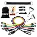 Produktbild Widerstandsband  Resistance übung-bands Fitness Set  mit 5-Widerstandsbänder aus Latex, Griffe,Türanker,user-buch& Fußschlaufen