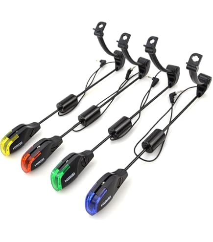 Hirisi Tackle Karpervissen Swinger, 4 kleuren, LED-verlichting, swinger
