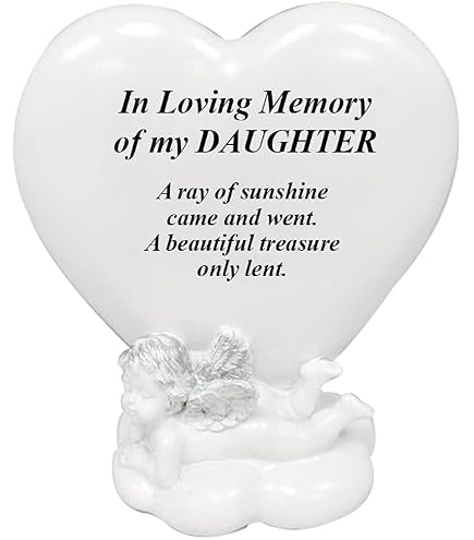 David Fischhoff Targa Commemorativa Ovale Per Tomba Special Daughter Forever Loved 10x7 Cm - 3