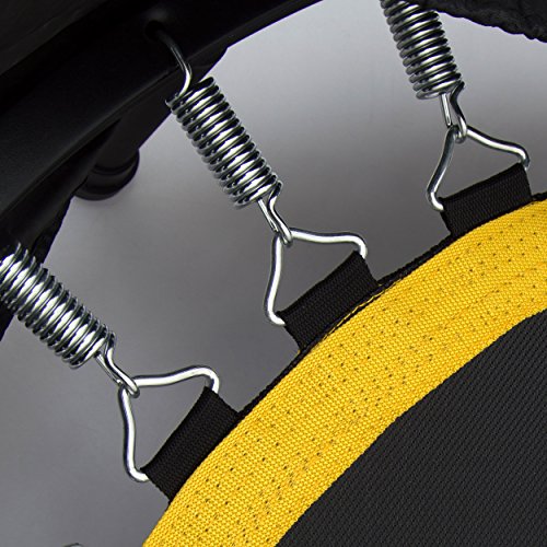 Ocean5 Power Jump Fitness-Trampolin mit Haltegriff und Randabdeckung, 100 cm Ø, belastbar bis 120 kg - 2
