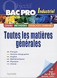 Image de Toutes les matières Bac Pro Industriel