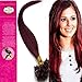 Straight 18'' 20'' 22'' Pre Bonded Tipped Hair Nail Tip U-tip 100% of Real Remy Human Hair Extensions 100S 17 Colors Beauty Popular Style (18inch 50g for 100s one pake, Bug/wine red)
