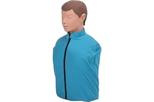 OKJHFD Manichini Per Rianimazione, Manichino Per Addestramento Professionale Per Adulti, Manichino Per Addestramento alla Rianimazione Cardiopolmonare Modello Umano in Gomma Per Respirazione Artificia