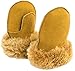 Ciora Baby Luxury Handmade 100% Lambskin Suede Mittens (Honey) With Cord (Medium) - GIFT BOXED