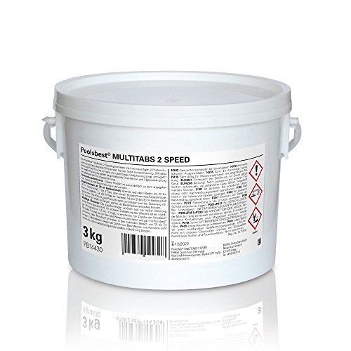 3 Kg – PoolsBest® Multi 2 Speed 6 in 1, Tabs (schnell- & langsaml.) - 2