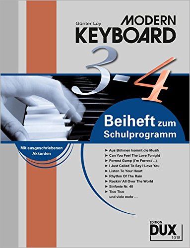 Preisvergleich Produktbild Modern Keyboard: Beiheft 3-4 zum Schulprogramm