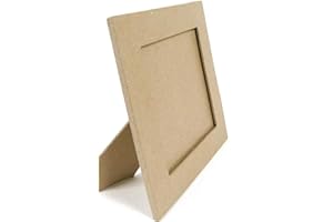 DÉCOPATCH Decopatch CD025C - 1 supporto in cartapesta marrone 2x23x28 cm, cornice piatto rettangolare