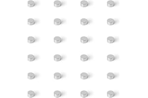‎MAAJEEKUTO Strong Magnets Neodym Magnet - Rund 2 x 1 mm - 10 Stück - Extra stark, hält bis 100 g - Für Magnettafel, Kühlschrank, Whiteboard, Pinnwand, Büro