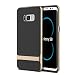 Produktbild ROCK Royce Samsung Galaxy S8 Hülle Case[Ultra dünn][Anti-Rutsch][Netted][PC+TPU][Strap Loch]für Samsung Galaxy S8(5,8 inch) - Gold