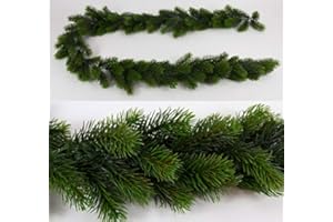 Seidenblumen Roß Tannengirlande aus Kunststoff 175cm DP künstliche Girlande Tanne Spritzguss 100% PE Kunststoff