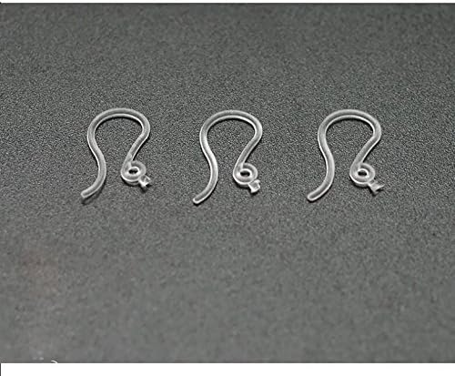 DROVE Invisible Plastic Earring Hooks for Earring Jewelry Making Accessories