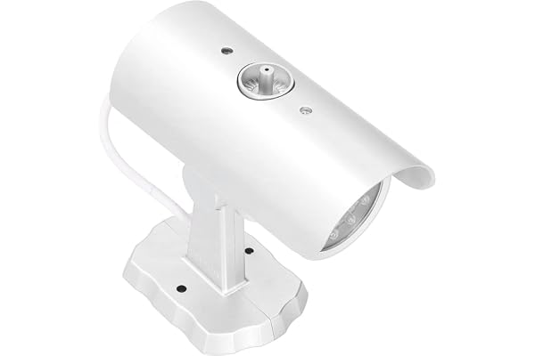 Caméra de Simulation avec Système de Surveillance Factice à Lumière LED Clignotante pour Ruban Extérieur Intérieur