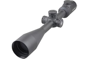 Vector Optics SCOL-32 Hugo 6-24x50 GT SFP Lunette de visée pour le sport, l'airsoft et la chasse, fusil à air comprimé, visière cible, lunette de visée de fusil, Rifle Scope, nombreux accessoires