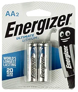 Energizer Lithium Battery Ultimate L91BP2 'AA'