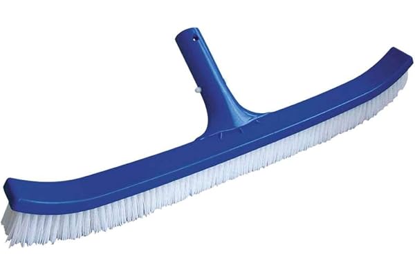 Mareva 05171 Brosse de Paroi pour Piscine en Nylon Bleu 45 cm