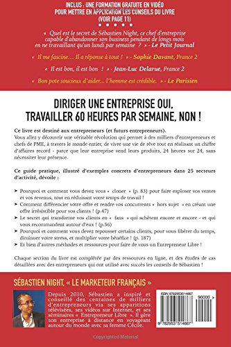 Livres Couvertures de Le Secret Des Entrepreneurs Libres