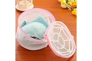Vidoelettronica® Borse per Bucato con Zip e Rete, 2pcs Sacchetti Rete per Lavatrice Organizzazione Lavanderia Protezione Abbigliamento & Borsa Lavatrice Intimo Salva Reggiseno