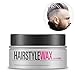 Travelmall Fresh and Natural Hairstyle Wax Instant Dynamic Modelling Hair Styling Clay Hair Mud Water Gel Hair Modelling Cream Silver Grey (Silver Grey)