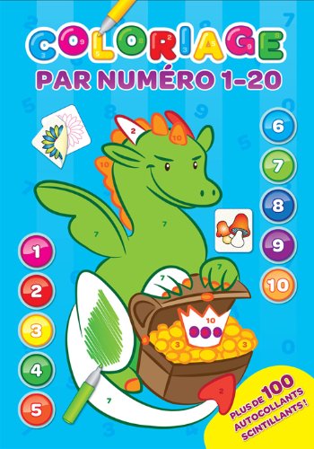 Download Coloriage par numéro 1-20 : + de 100 autolcollants scintillants ! Download Coloriage par numéro 1-20 : + de 100 autolcollants scintillants !