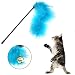 Produktbild Haustier Katze Truthahnfeder Mit Glocke Teaser Katze Spielzeug Teaser