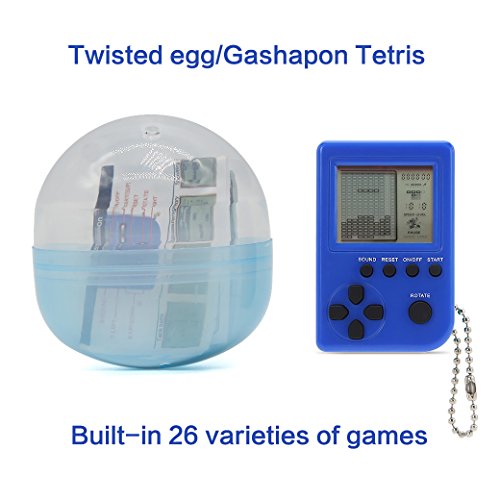 Preisvergleich Produktbild Hohe Qualität Tetris Spielkonsole kapsel spielzeug twisted egg gashapon spielzeug Gacha weihnachtsgeschenke Spielzeug Konsole Eingebaut 26 spielarten
