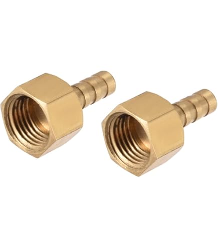 Raccordo Ottone Tubo Barb Raccordo In Ottone 1" Barb X 1" NPT Femmina - Per Tubi Gas, Acqua, Combustibile, PAKA TOOLS Connettore Tubo 1 Pollice - Foto 5