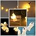Produktbild SPECOOL UNICORN STRING LIGHTS 4,9 ft 10 Lichter Batteriebetriebene Nette Tier Einhorn Form LED Lichterketten für Indoor / Outdoor Halloween Weihnachten Thanksgiving Home Party Kinder Kinder Schlafzimmer Dekoration (Warmweiß)