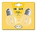 Produktbild Neolux Halogen-Lampe, Classic P, E27-Sockel, Dimmbar, 46 Watt - Ersatz für 60 Watt, Warmweiß - 2700K, 2er-Pack