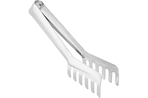 DEWIN Pince à Spaghetti, Pince a Spaghetti Pince à Spaghetti en Acier Inoxydable Pince à Spaghetti Service Pince à Pâtes Outil de Cuisine