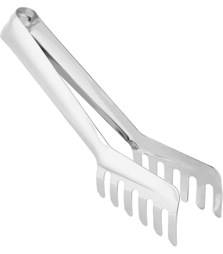 METALTEX Cucchiaio Per Spaghetti Britannia In Nylon, Nero - 33,4 Cm - 4