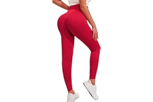 Zilams Mallas Push Up Mujer Fitness Leggins Deportivos Cintura Alta Sin Costuras Pantalones de Yoga Elásticos Opaco Scrunch Butt para Yoga Gym Running