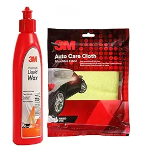 3M Combo Liquid Wax and Microfiber Cloth