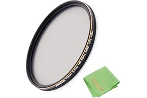 JONGSUN Polfilter 72mm, Zirkularer Polarisationsfilter, S-Pro HD Nano MRC16, 16-Schichten Mehrlagenbeschichtung, Optisches Glas NITTO AGC, CPL Filter