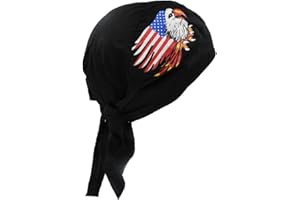 TOPT RASTA bandana drapeau us usa aigle biker homme femme serre tete casque ride eagle