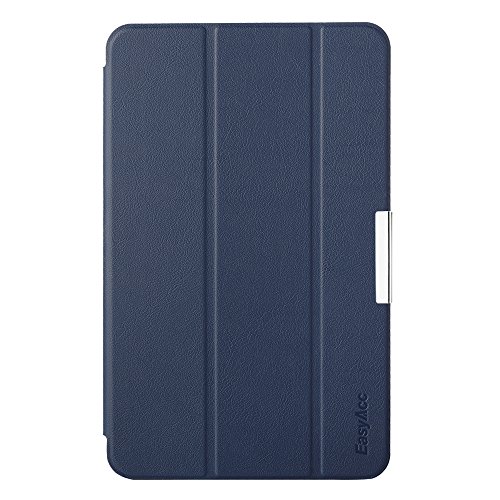 EasyAcc Samsung Galaxy Tab A 10.1 Hülle, EasyAcc Samsung Galaxy Tab A 10.1 T580N/ T585N Case Schutzhülle Hochwertiges PU Leder Etui – mit Automatischem Schlaf Funktion und Standfunktion (Dunkelblau, Kunstleder, Ultra Dünn) - 9